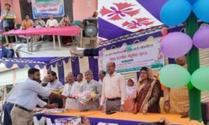 তানোরে গোকুল মাদ্রাসা ও উচ্চ বিদ্যালয়ে বিদায় ও বরণ অনুষ্ঠিত