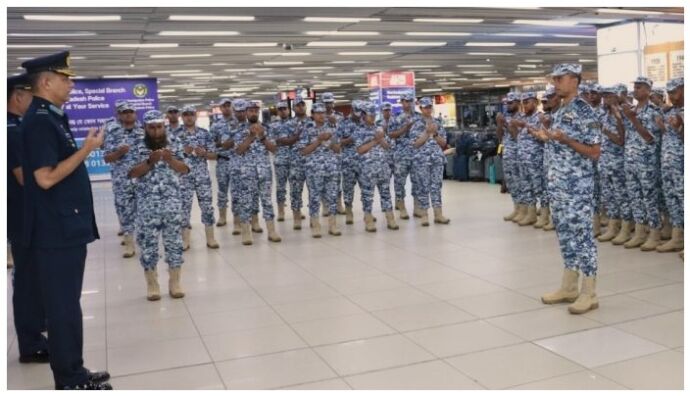 শান্তিরক্ষা মিশনে যাচ্ছেন আরো ১২৫জন বিমানসেনা