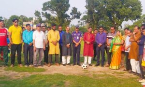 ডোমারে বঙ্গবন্ধু গোল্ডকাপ ফুটবল টুর্নামেন্টের উদ্বোধন