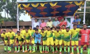 লালমনিরহাটে বঙ্গবন্ধু শেখ মুজিবুর রহমান আন্তঃকলেজ ফুটবল টুর্নামেন্টে-২০২২ উদ্বোধন