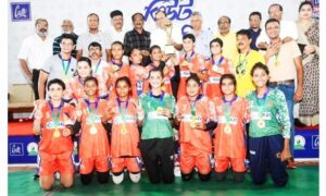 নারী হ্যান্ডবল লীগের শিরোপা জিতলেন ঢাকা মেরিনার ইয়ংস ক্লাব