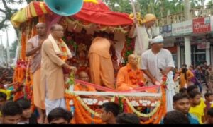 লালমনিরহাটে শ্রী শ্রী জগন্নাথ দেবের রথযাত্রার শুভ সূচনা