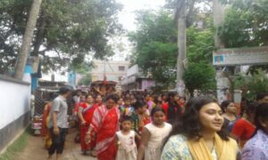 শেরপুরে পালিত হলো শ্রীশ্রী জগন্নাথ দেবের রথযাত্রা