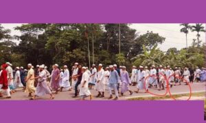 বরিশালে লাঠি হাতে হাতপাখা কর্মীদের শহরে প্রবেশের চেষ্টা, পুলিশি বাধা