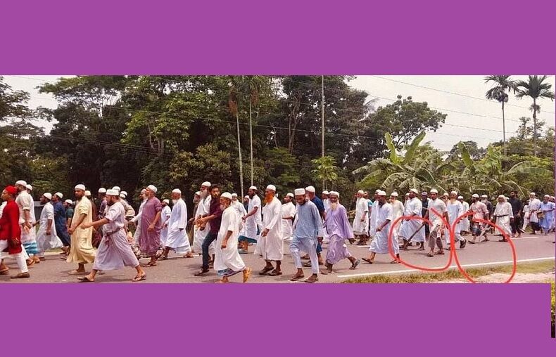 বরিশালে লাঠি হাতে হাতপাখা কর্মীদের শহরে প্রবেশের চেষ্টা, পুলিশি বাধা