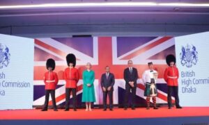 রাজধানীতে যুক্তরাজ্যের রাজা তৃতীয় চার্লসের জন্মদিন ও রাজ্যাভিষেক উদযাপিত