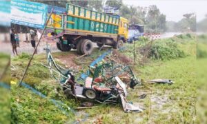 জামালপুরে ট্রাক-ইজিবাইক সংঘর্ষে, নিহত ৪