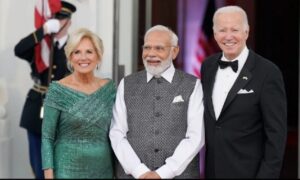 হোয়াইট হাউজে ভোজসভায় মোদি-বাইডেন