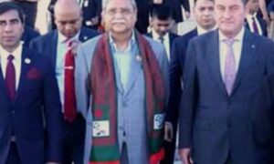 ছয় দিনের তুরস্ক সফর শেষে দেশে ফিরেছেন রাষ্ট্রপতি