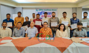 বগুড়ায় মৌলিক সাংবাদিকতা নিয়ে সংবাদকর্মীদের প্রশিক্ষণ