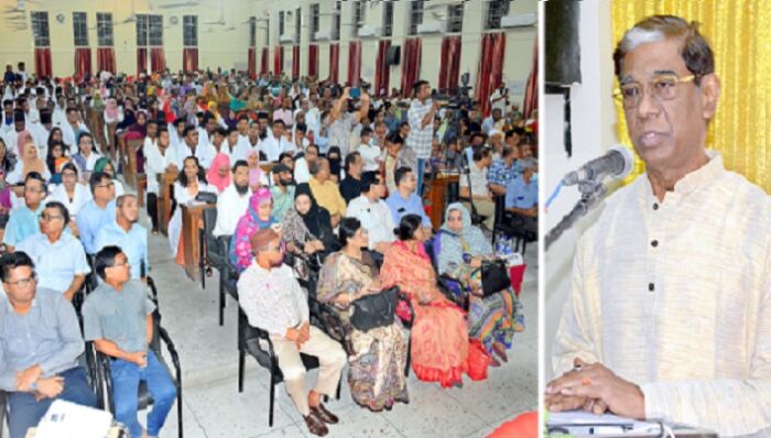 সেবার মহান ব্রত নিয়েই চিকিৎসা শিক্ষায় আসা উচিত: ডা. প্রাণ গোপাল দত্ত