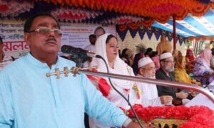 বাংলাদেশের মানুষ সন্ত্রাসীদের সমর্থন করেনা: নওগাঁয় খাদ্যমন্ত্রী