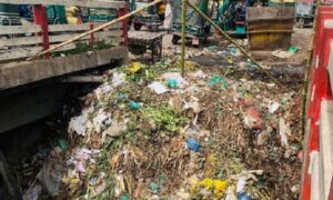 খুলনায় প্রবেশ পথেই ময়লা আবর্জনার স্তূপ: ভোগান্তি চরমে