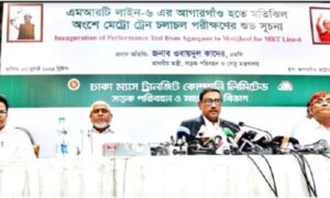 অক্টোবরে মেট্রোরেলের আগারগাঁও-মতিঝিল অংশ উদ্বোধন করবেন প্রধানমন্ত্রী: কাদের