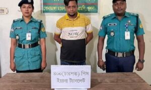 খুলনায় ৪০০ পিস ইয়াবা সহ ১ যুবক গ্রেপ্তার