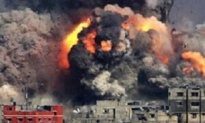 ইসরাইলের বিমান হামলায় ক্ষতিগ্রস্ত সিরিয়া