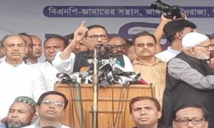 এক দফার স্বপ্ন নয়াপল্টনের কাদা-পানিতে আটকে গেছে – ওবায়দুল কাদের