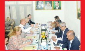 ইউরোপীয় প্রতিনিধি দলের সঙ্গে বিএনপির বৈঠক