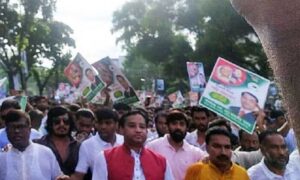 বিপুল সমর্থক নিয়ে আওয়ামী সমাবেশে বহিস্কৃত জাহাঙ্গীর