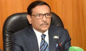 কারো প্রেসক্রিপশন নয়, নির্বাচন হবে সংবিধান অনুযায়ী: ওবায়দুল কাদের