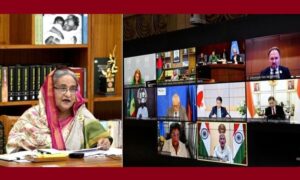 ভবিষ্যৎ ধকল মোকাবিলায় আন্তর্জাতিক সহযোগিতা আবশ্যক: প্রধানমন্ত্রী