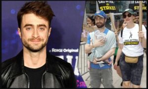 হলিউডে ধর্মঘটের সমর্থনে রাস্তায় নামলেন