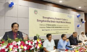 পারস্পরিকতা ছাড়া গবেষণা কার্যক্রম এগিয়ে নেওয়া সম্ভব নয়:  বিএসএমএমইউ  উপাচার্য