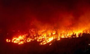 কানাডার পশ্চিমাঞ্চলে  ভায়াবহ দাবানলে শহর ছাড়ছে মানুষ