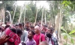 ফরিদপুরে মাইকে ঘোষণা দিয়ে সংঘর্ষ, আহত ১০