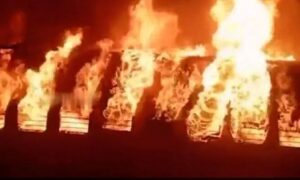 তামিল নাড়ুতে ট্রেনে ভয়াবহ আগুন, নিহত ১০