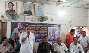 খুলনার ফুলতলায় আওয়ামী লীগের গণসমাবেশ অনুষ্ঠিত