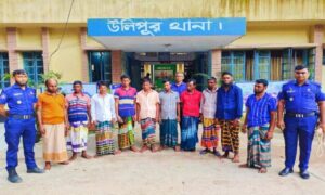 কুড়িগ্রাম পুলিশের ২৪ ঘন্টার অভিযানে বিভিন্ন অপরাধে গ্রেফতার- ২৭