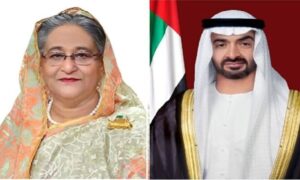 আমিরাতের প্রেসিডেন্টকে ফোন প্রধানমন্ত্রীর