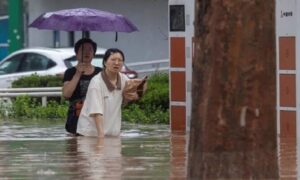 চীনে বন্যায় ৩৩ জনের প্রাণহানি