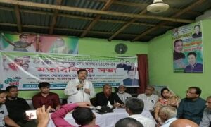 ফুলতলা উপজেলা চেয়ারম্যানের নৌকার প্রচারণা ও মত বিনিময় সভা