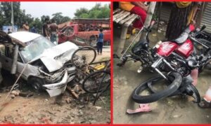 নাটোরে ত্রিমুখী সংঘর্ষে নিহত-১