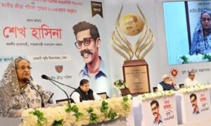 শেখ কামাল জাতীয় ক্রীড়া পরিষদ পুরস্কার দিলেন প্রধানমন্ত্রী