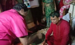 নোটিশ পাওয়া গোপালপুরের সেই শিক্ষক বিয়ের পিঁড়িতে