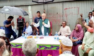 বেলকুচিতে সরকারের উন্নয়ন চিত্র তুলে ধরে পথসভা করেছেন – আব্দুল লতিফ বিশ্বাস