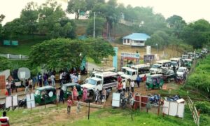 সাজেকে পর্যটকের ভিড় বাড়ছে