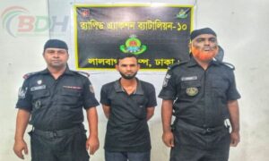 ফরিদপুরে হত্যাসহ একাধিক মামলার ওয়ারেন্টভুক্ত আসামি র‍্যাবের হাতে গ্রেপ্তার