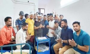 কিশোরগঞ্জ সদর হাসপাতালে প্রধানমন্ত্রীর ৭৭তম জন্মদিন পালন