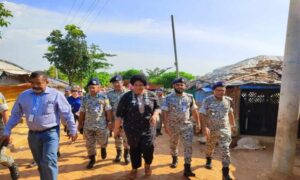 জাতিসংঘের সহকারী সেক্রেটারি জেনারেলের রোহিঙ্গা ক্যাম্প পরিদর্শন