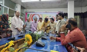 ‘আজকের দর্পণ’ দশম বর্ষে পদার্পণ উপলক্ষে বরগুনায় নানা কর্মসূচি পালিত