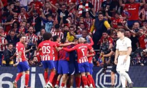 অ্যাতলেটিকোর জয় ৩-১ গোলে