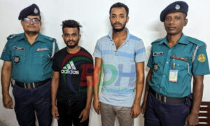 খুলনার লবণচরা থানা পুলিশের অভিযানে দেশীয় অস্ত্রসহ ২ জন গ্রেফতার