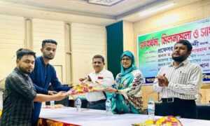 সরকারি সা’দত কলেজে সংবর্ধনা,মিলনমেলা ও সাংস্কৃতিক অনুষ্ঠান অনুষ্ঠিত
