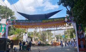 প্রধানমন্ত্রীর আগমনকে কেন্দ্র করে ফরিদপুরে বইছে উৎসবের আমেজ