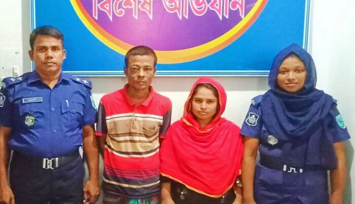 কুড়িগ্রামে আপন ভাতিজিকে হত্যা, ১১ বছর পর চাচা-চাচি গ্রেফতার