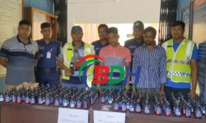 মেহেরপুরে ১৭০ বোতল ফেনসিডিল সহ আপন দুই ভাই গ্রেফতার